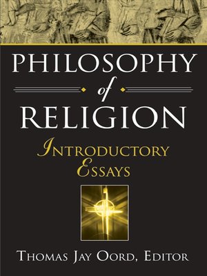 cover image of Philosophy of Religion